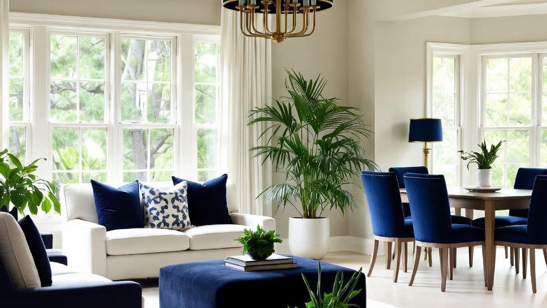 घर की सजावट में डार्क ब्लू का जादू: वास्तु अनुकूल 12 शानदार कलर कॉम्बिनेशन