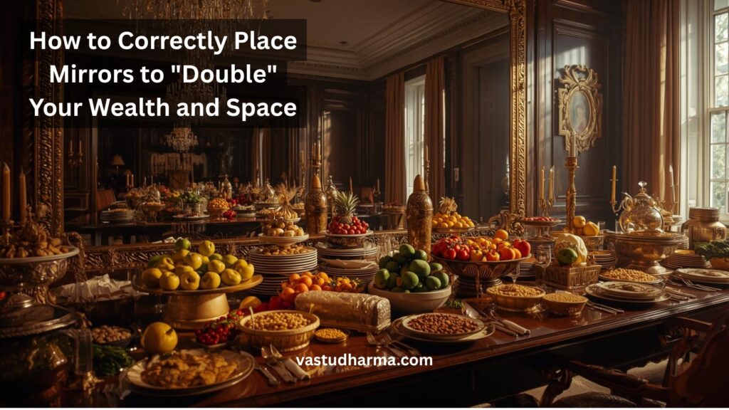 How to Correctly Place Mirrors to "Double" Your Wealth and Space