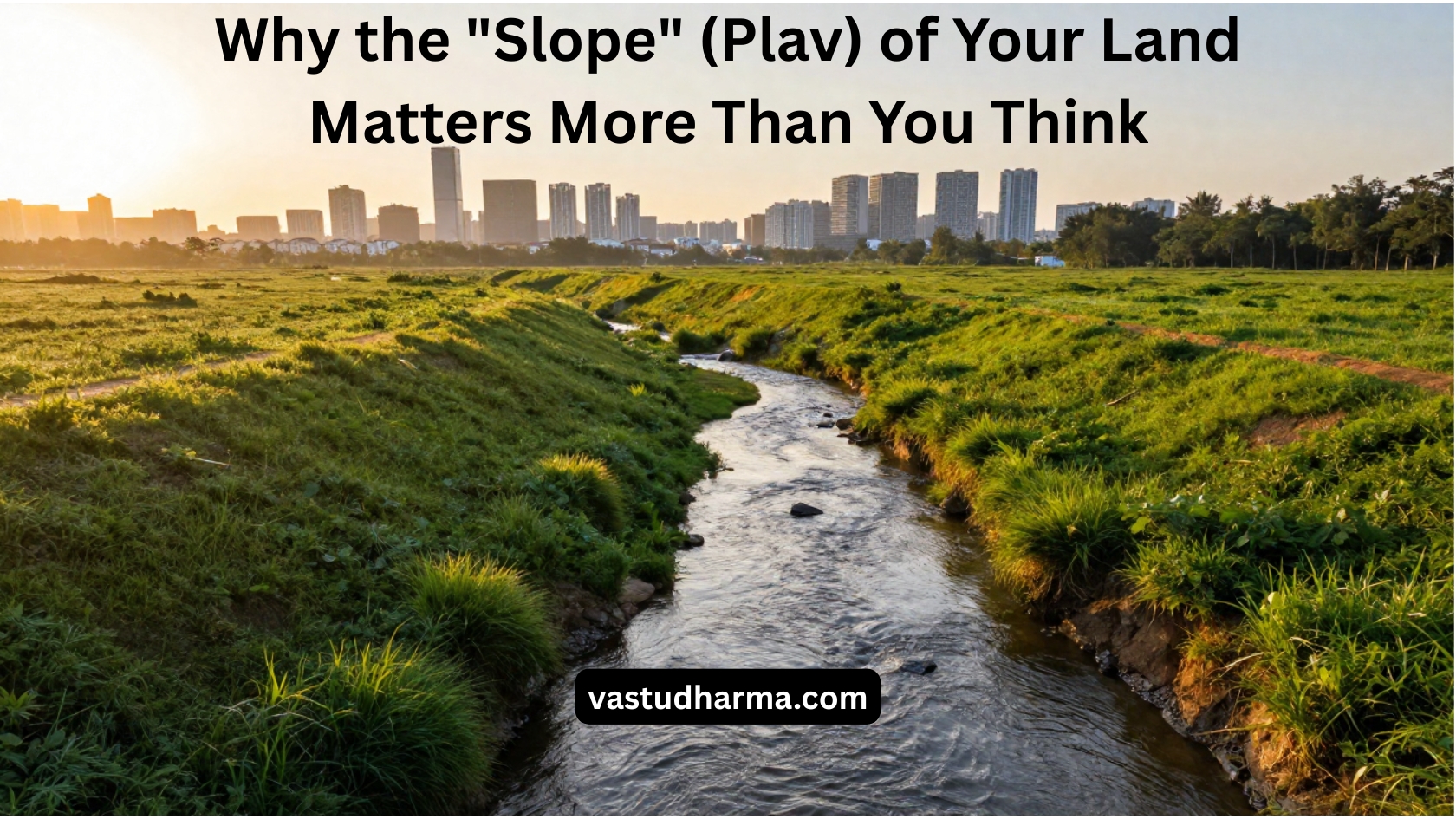 Why the "Slope" (Plav) of Your Land Matters More Than You Think