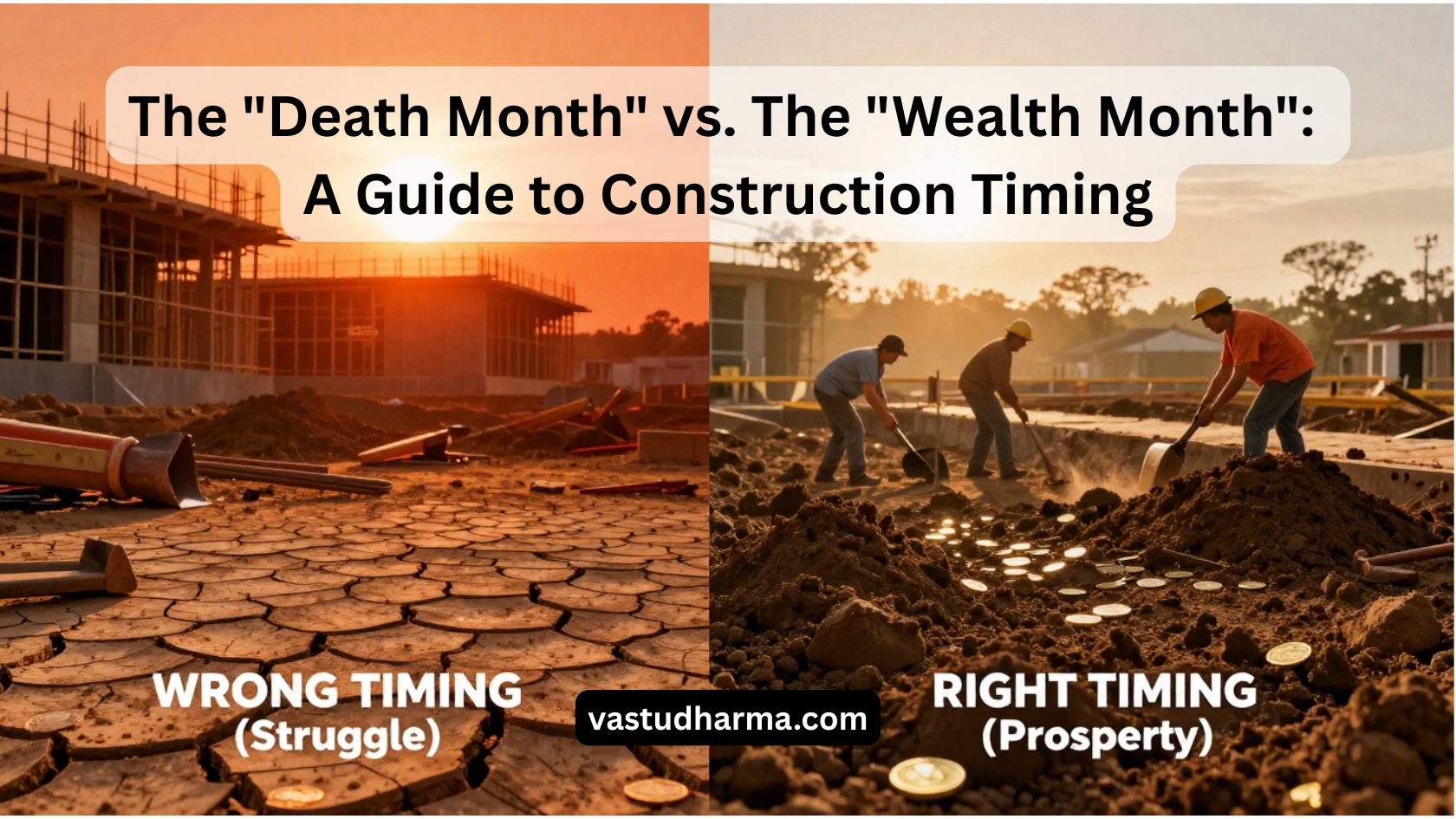 The "Death Month" vs. The "Wealth Month": A Guide to Construction Timing
