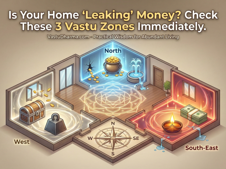 Is Your Home 'Leaking' Money? Check These 3 Vastu Zones Immediately