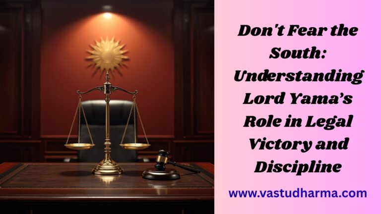 Don't Fear the South: Understanding Lord Yama’s Role in Legal Victory and Discipline