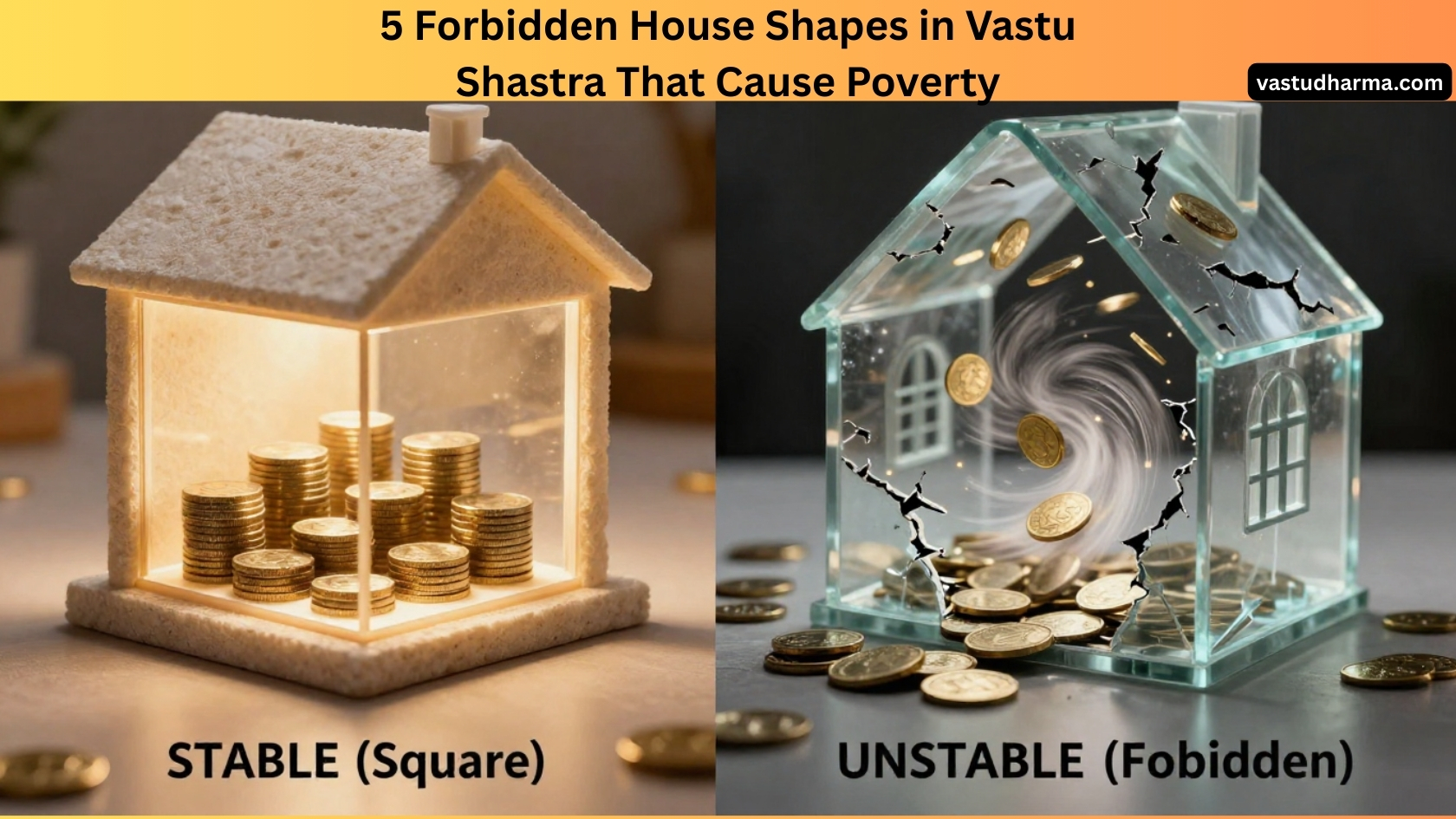 5 Forbidden House Shapes in Vastu Shastra That Cause Poverty