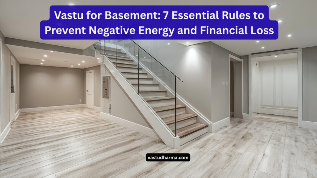 Vastu for Basement: 7 Essential Rules to Prevent Negative Energy and Financial Loss