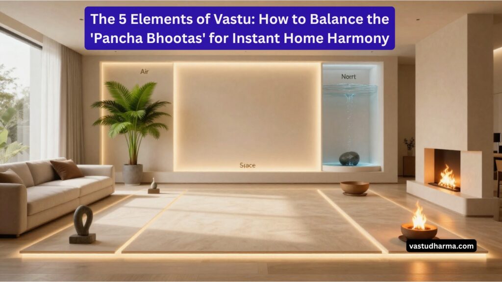 The 5 Elements of Vastu: How to Balance the 'Pancha Bhootas' for Instant Home Harmony