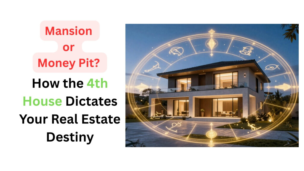 Mansion or Money Pit? How the 4th House Dictates Your Real Estate Destiny