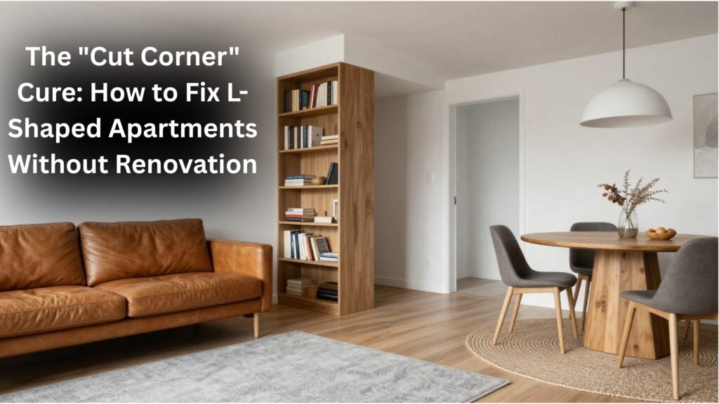 The "Cut Corner" Cure: How to Fix L-Shaped Apartments Without Renovation