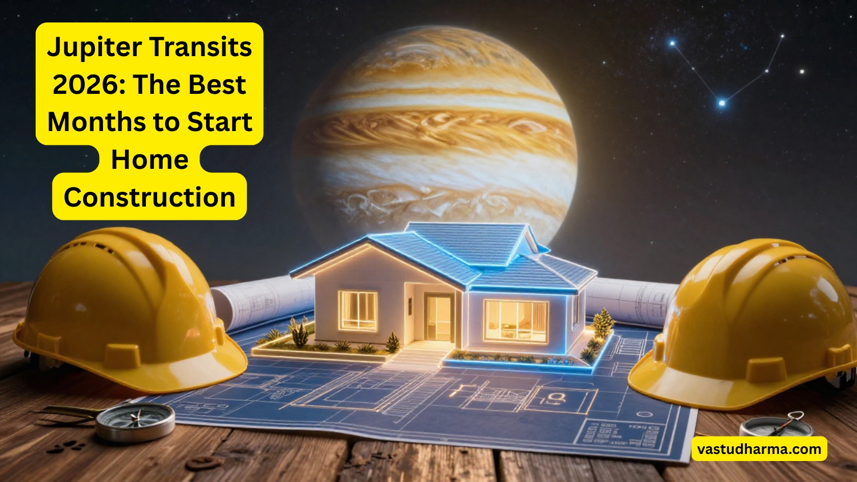 Jupiter Transits 2026: The Best Months to Start Home Construction