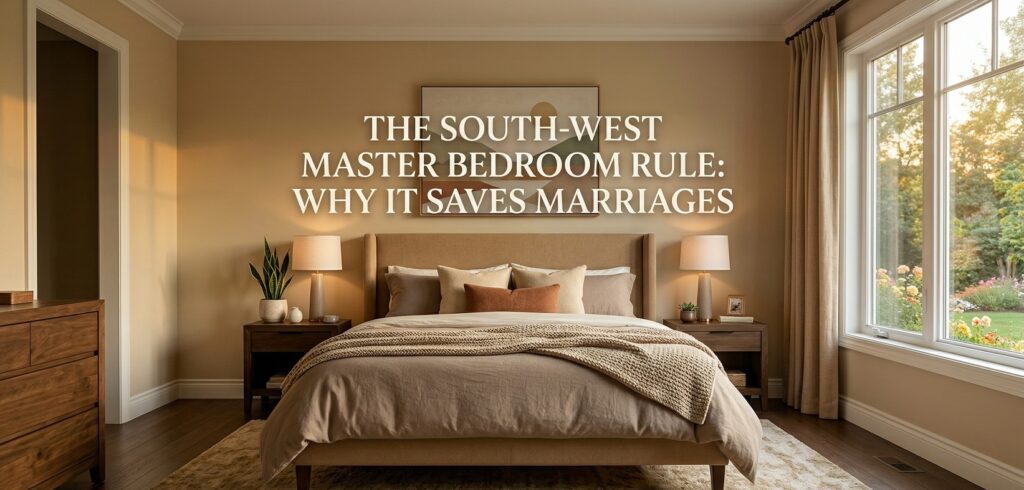The "South-West" Master Bedroom Rule: Why It Saves Marriages