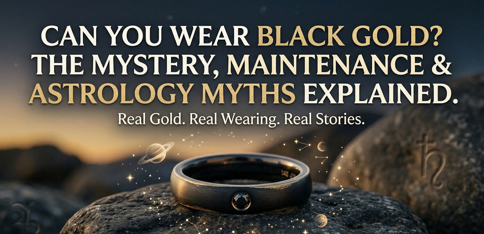 Can You Wear Black Gold? Astrology Myths About Colors