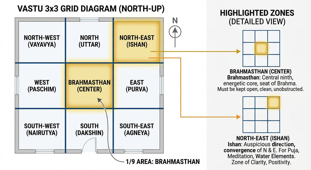 Toilet in North-East or Brahmasthan? Vastu Fixes That Work 3 Toilet in North-East or Brahmasthan? Vastu Fixes That Work
