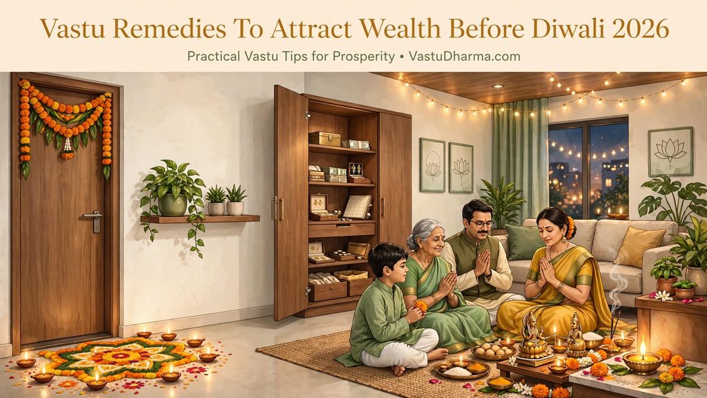 Vastu Remedies To Attract Wealth Before Diwali 2026 2 Vastu Remedies To Attract Wealth Before Diwali 2026