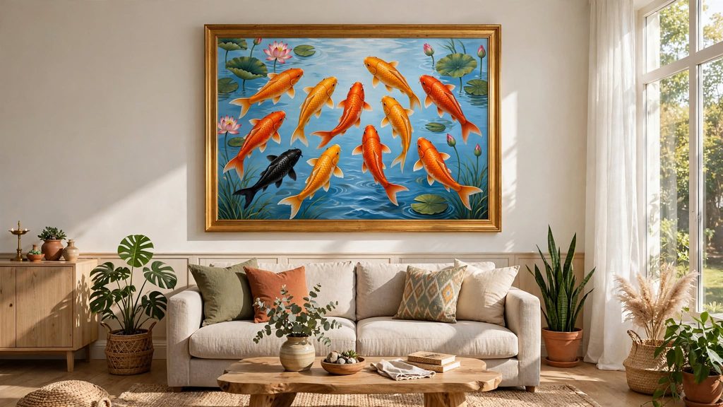 Koi Fish Painting Vastu: Direction, Benefits & Placement Guide