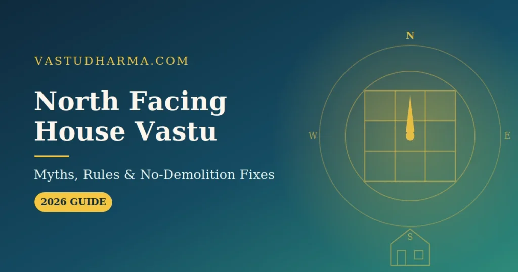 North Facing House Vastu: Is It Really Lucky? Full Guide, Myths & Remedies [2026]