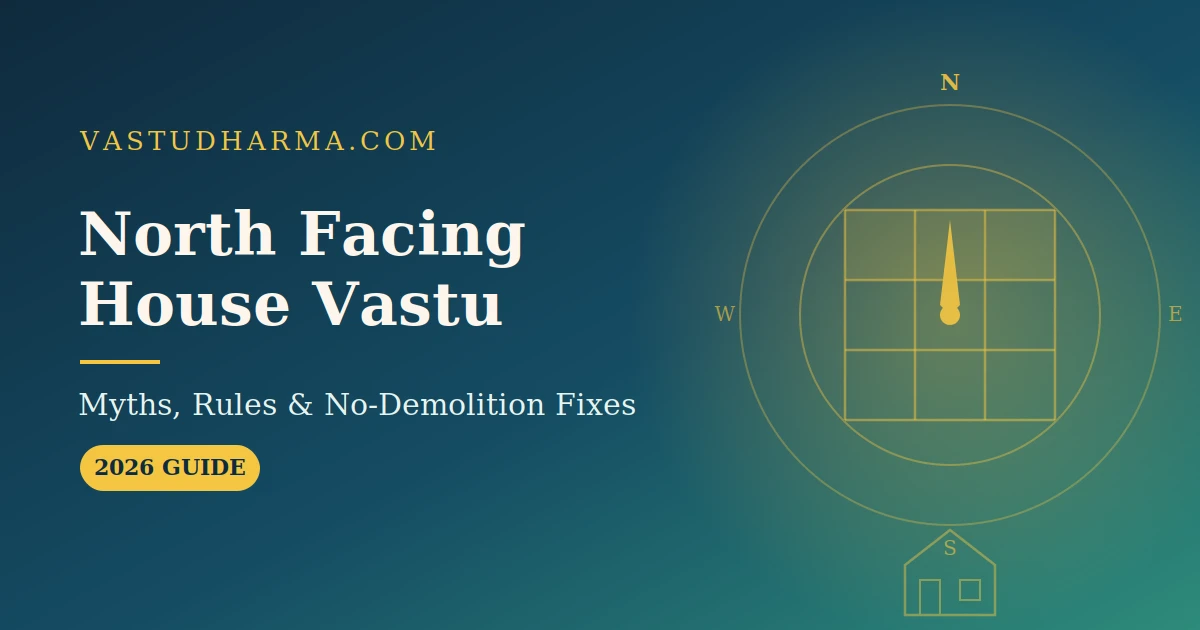 North Facing House Vastu: Is It Really Lucky? Full Guide, Myths & Remedies [2026]