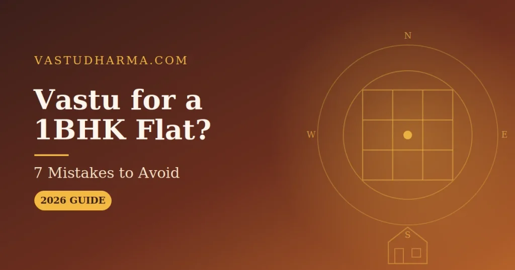 Is Vastu Possible in 1BHK? 7 Mistakes to Avoid[2026]